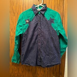 Vintage Women's Adobe Rose Western Shirt